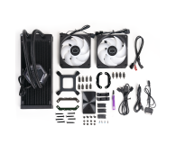 Cooler Master MasterLiquid 240 Atmos ARGB 2x120mm - 1194058 - zdjęcie 6